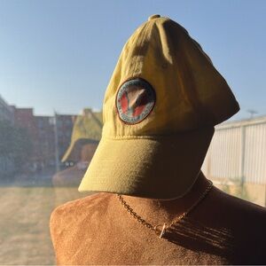 Urban Outfitters Yellow Cap with Grand Canyon Embroidered Patch